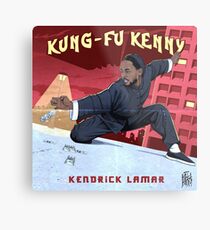 Kung Fu Kenny Metal Print