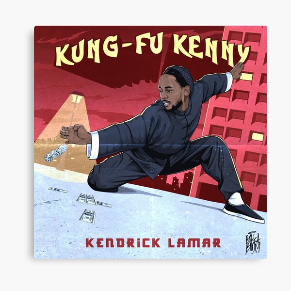 Kung Fu Kenny Canvas Print
