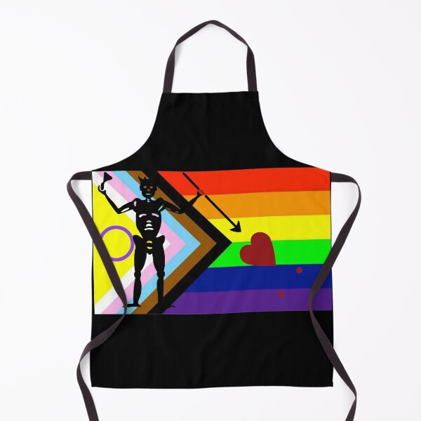 Item preview, Pirate pride flag progress pride rainbow Blackbeard designed and sold by Theoldgirl900.