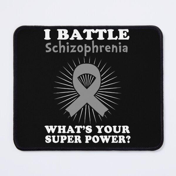 Item preview, I Battle Schizophrenia Funny Schizophrenia Warrior Gift designed and sold by rechardtee.