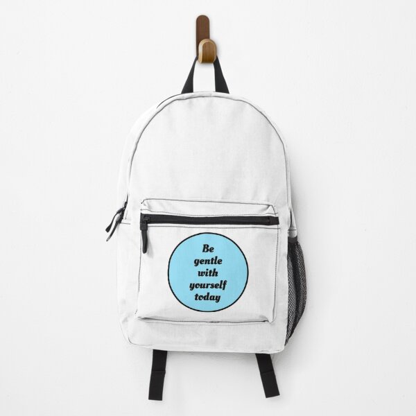 Item preview, Be gentle with yourself today - pastel blue designed and sold by Inspirationmotivation.