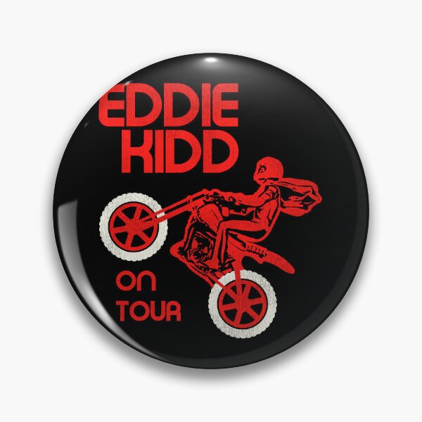 Item preview, Eddie Kidd On Tour Retro Motorcycle Stuntman designed and sold by ourkid.