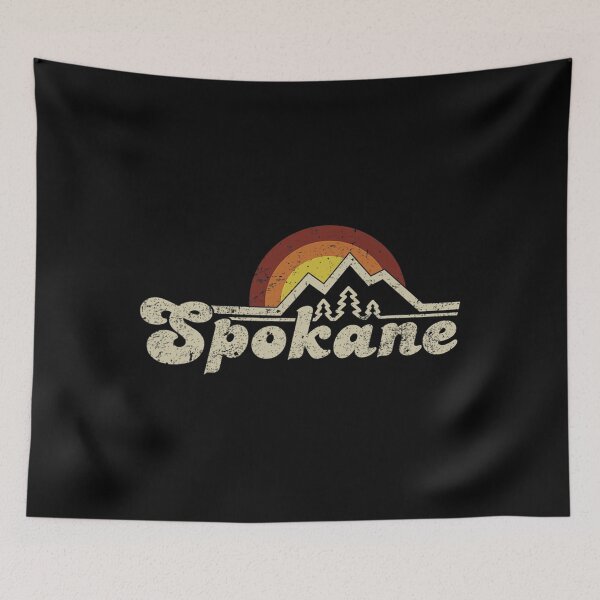 Item preview, Spokane Washington retro vintage shirt and gift designed and sold by eminentjournal9.