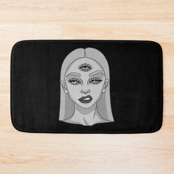 Item preview, The Young Lady With Three Eyes Drawing B And W Classic T-Shirt designed and sold by avickieww80.