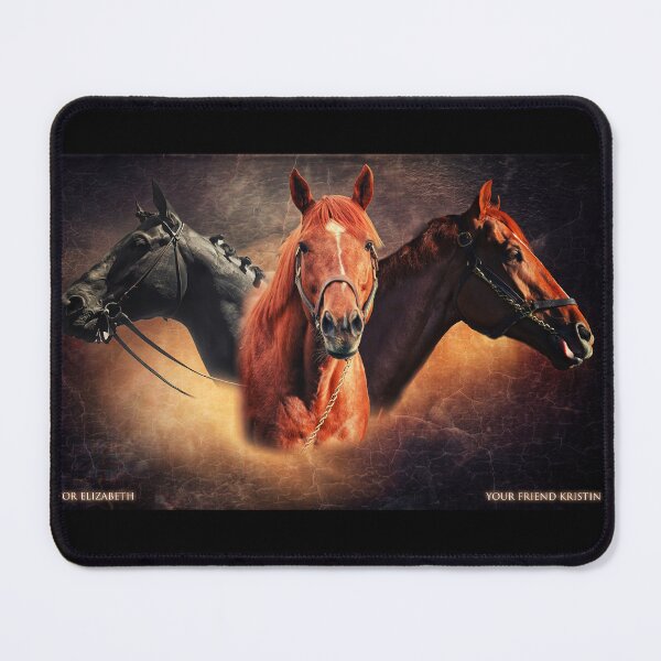 Item preview, Race Horses Artwork - Rich Strike, Seabiscuit, Secretariat designed and sold by Kristin Harris Productions: Fanart Designs.