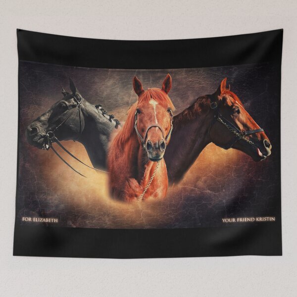 Item preview, Race Horses Artwork - Rich Strike, Seabiscuit, Secretariat designed and sold by Kristin Harris Productions: Fanart Designs.