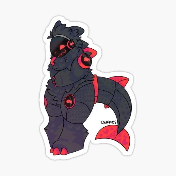 Item preview, Code the Protogen Sticker designed and sold by CodeBreaker9.