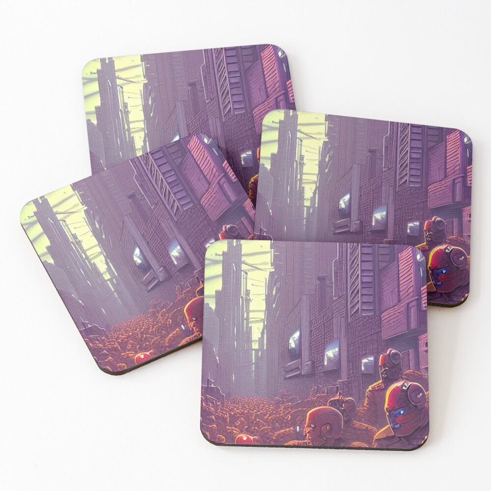 Item preview, Coasters (Set of 4) designed and sold by RockingPandS.