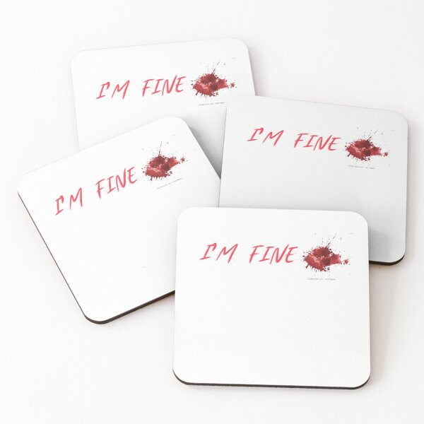 Item preview, I'm fine blood designed and sold by anouar-store.