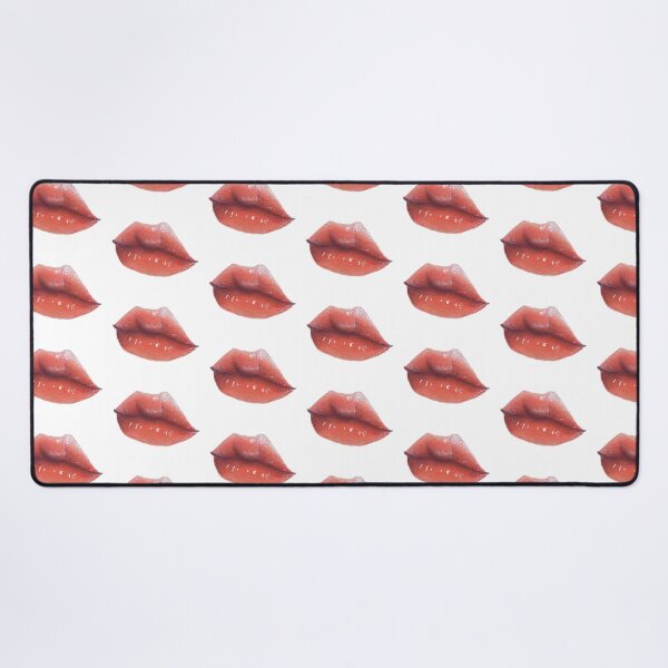 Item preview, Cute Lips Realism Original Drawing Design Print designed and sold by AMoltenLavaFrog.