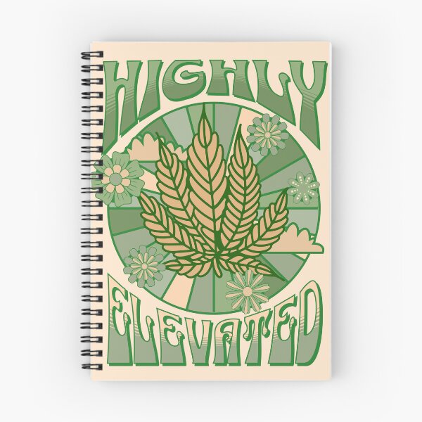 Item preview, Highly Elevated weed poster designed and sold by PWRCT.