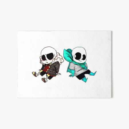 Undertale / Underfell Sans Kustard Ice cream Art Print by AlistairArtwork