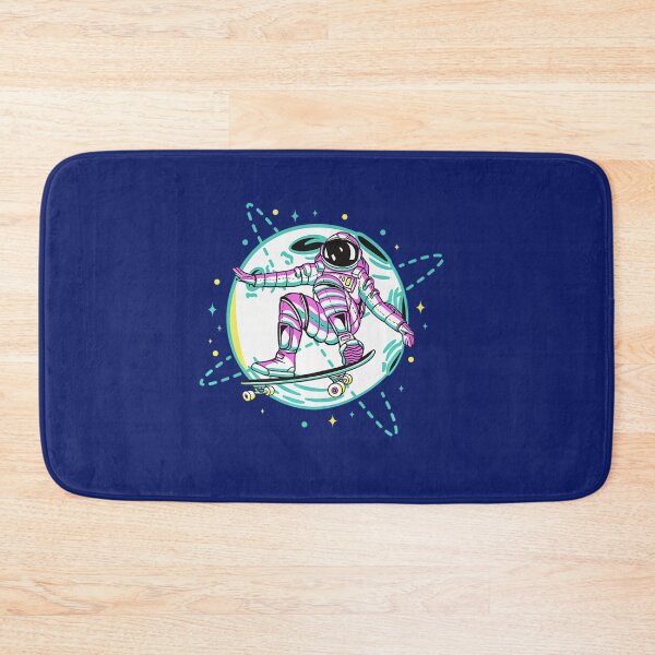 Item preview, Space Skateboarding Cool Retro Flip Skateboard designed and sold by KrystClear.