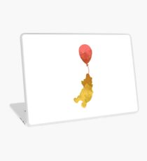Bear and balloon Inspired Silhouette Laptop Skin