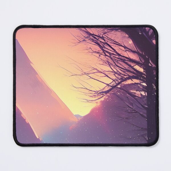 Item preview, Dawning Snowy Landscape designed and sold by RockingPandS.