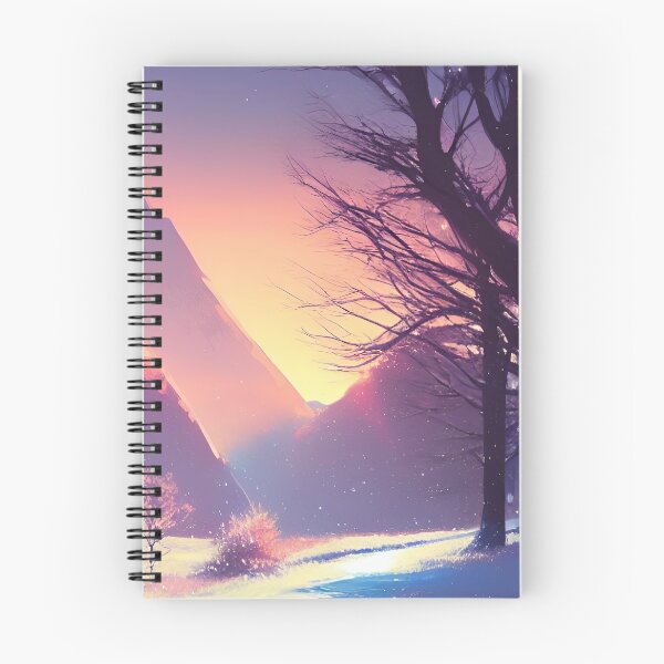 Item preview, Dawning Snowy Landscape designed and sold by RockingPandS.