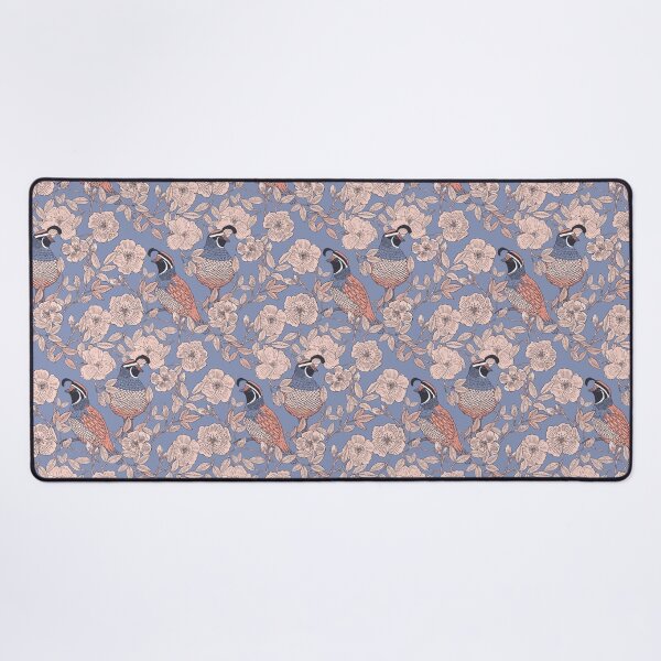 Item preview, Quail and Wild Roses designed and sold by Jacqueline Hurd.