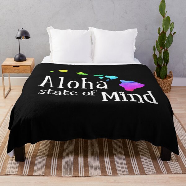 Item preview, Hawaii State Aloha State Of Mind Island Chain Oahu Maui Big Island Kauai designed and sold by FreeSpiritAloha.