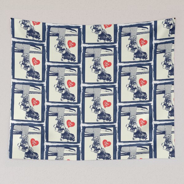 Item preview, Roller Skating Love designed and sold by KazArtDesigns.
