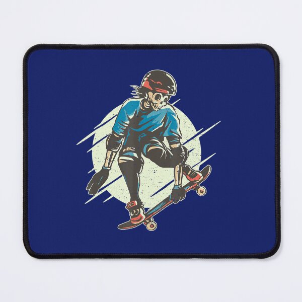 Item preview, Skeleton Skater Retro Skateboard Halloween Skateboarding designed and sold by KrystClear.