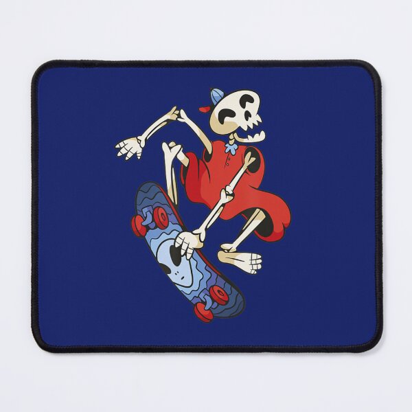 Item preview, Skeleton Skater Skateboard Skateboarding designed and sold by KrystClear.