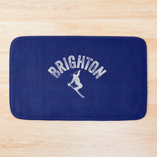 Item preview, Ski Brighton Vintage Skiing Utah Cool Skier Gear designed and sold by KrystClear.