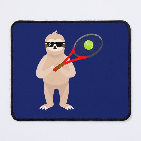 Item preview, Sloth Wearing Sunglasses Playing Tennis designed and sold by KrystClear.