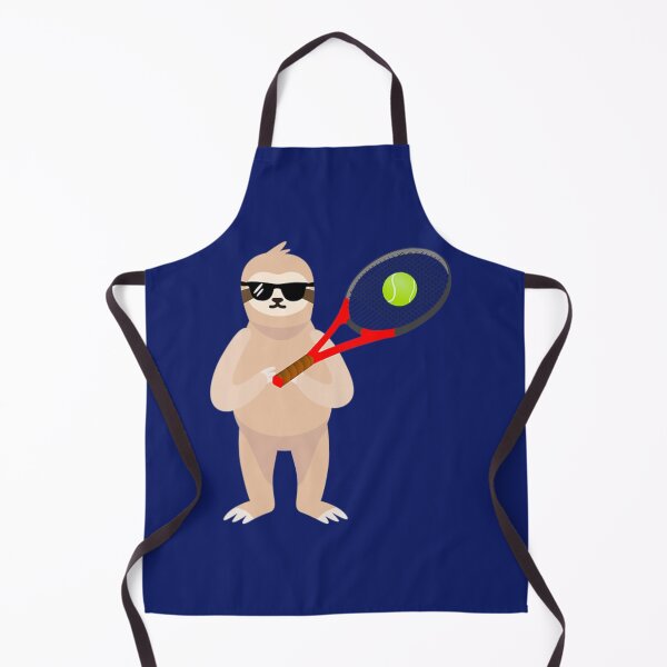 Item preview, Sloth Wearing Sunglasses Playing Tennis designed and sold by KrystClear.