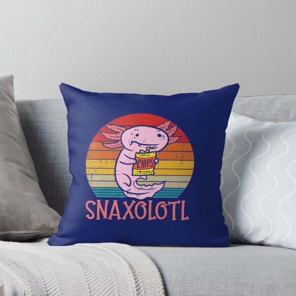 Item preview, Snaxolotl Axolotl Eat Chips Snack Food Boys Girls Kids designed and sold by KrystClear.
