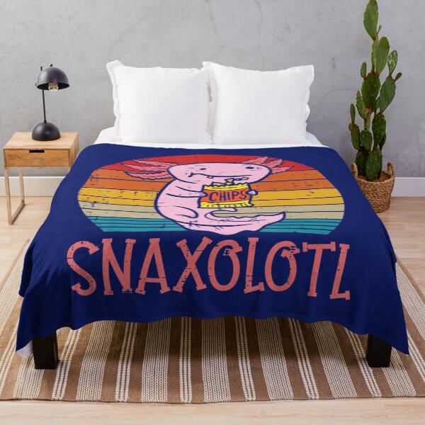 Item preview, Snaxolotl Axolotl Eat Chips Snack Food Boys Girls Kids designed and sold by KrystClear.