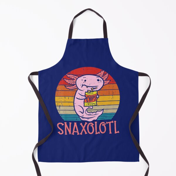 Item preview, Snaxolotl Axolotl Eat Chips Snack Food Boys Girls Kids designed and sold by KrystClear.