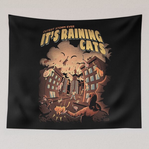 Item preview, It's Raining Cats designed and sold by RafaelLima7.