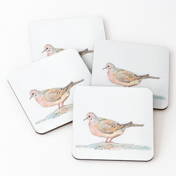 Item preview, Doves are peachy designed and sold by Snowseasons.