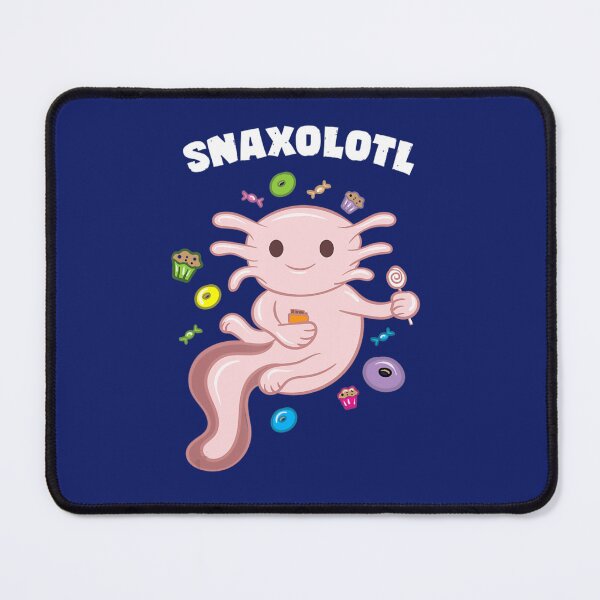 Item preview, Snaxolotl Mexican Walking Fish Kawaii Axolotl Food Snacks designed and sold by KrystClear.