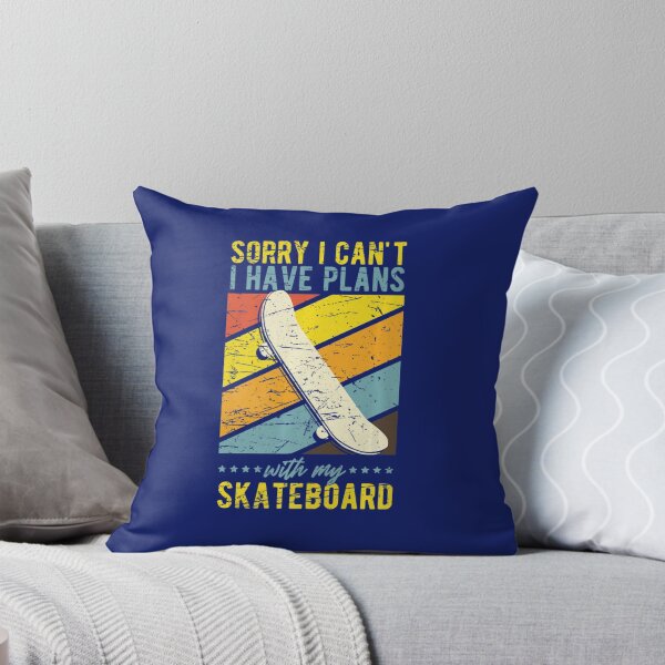 Item preview, Sorry I Can't I Have Plans With My Skateboard Retro 90S designed and sold by KrystClear.