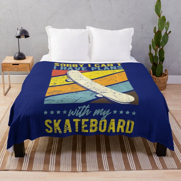Item preview, Sorry I Can't I Have Plans With My Skateboard Retro 90S designed and sold by KrystClear.