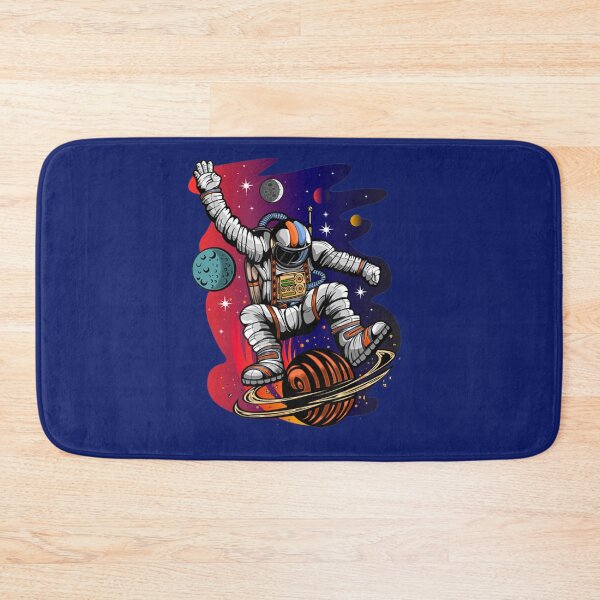 Item preview, Space Ride Astronaut Skate Skateboarding designed and sold by KrystClear.