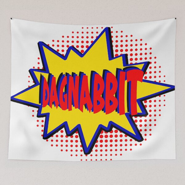Item preview, Funny Retro Comic Style Dagnabbit the non-cussing cussing design. designed and sold by jamie Omahen.