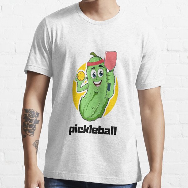Item preview, Funny Pickle Playing Pickleball Classic T-Shirt designed and sold by hassbelo.