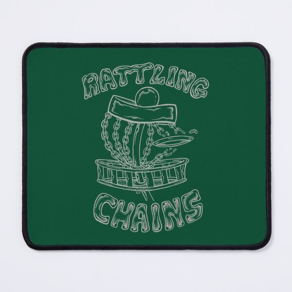 Item preview, Disc Golf Rattling Chains white on black designed and sold by soulsistars.
