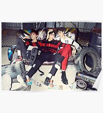 BTS KRIEG VON HORMONE J-HOPE, JUNGKOOK & JIMIN Poster