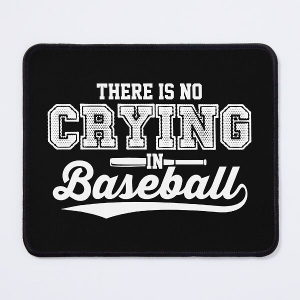 Item preview, There Is No Crying In Baseball Love Baseball designed and sold by MichelSorour.