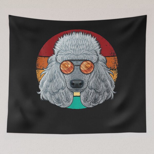 Item preview, Vintage Poodle Dog Pet Puppy Retro Eighties Style  designed and sold by TERRANCEJACKSON.