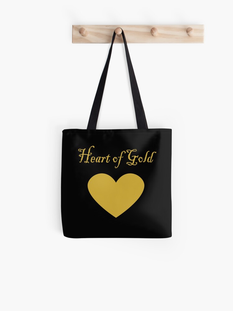 Tote bag weekend little golden hearts