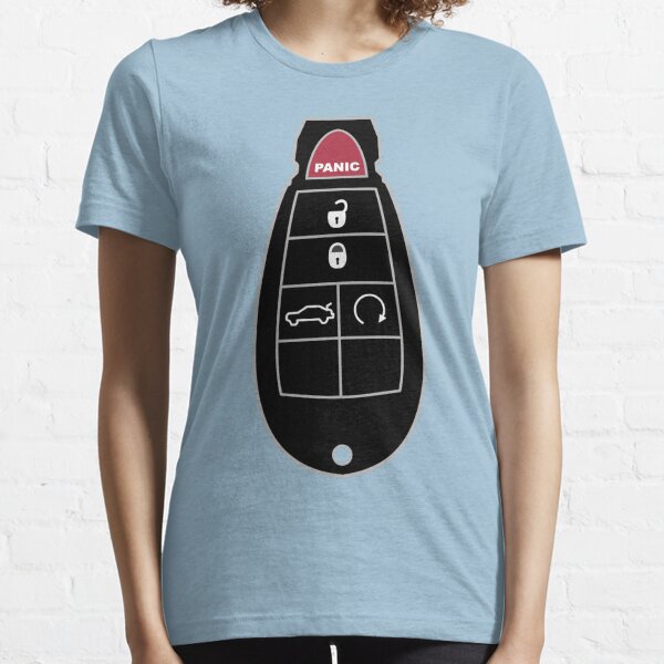 Dessin de porte-clés T-shirt essentiel
