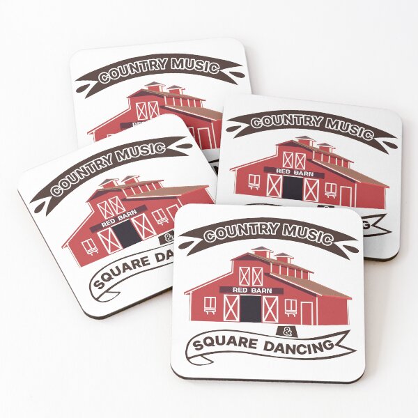 Item preview, Red barn 3, country music and square dancing designed and sold by i-cottagedesign.