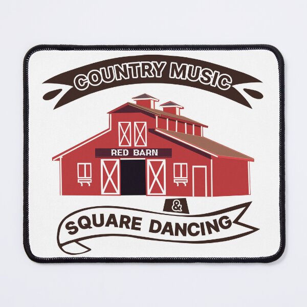 Item preview, Red barn 3, country music and square dancing designed and sold by i-cottagedesign.