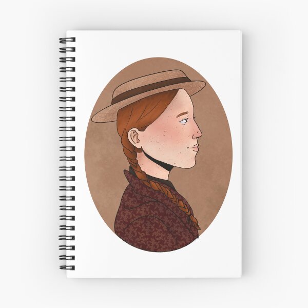 Item preview, Anne with an E Profile Portrait designed and sold by athenasartistry.