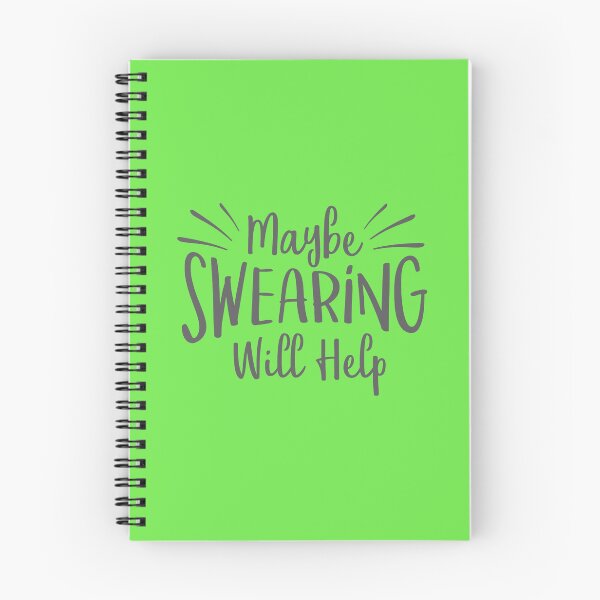 Item preview, Maybe Swearing Will Help designed and sold by MyTimeCreative.