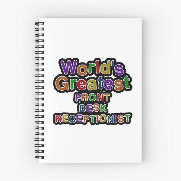 Item preview, World's Greatest FRONT DESK RECEPTIONIST designed and sold by AmyHNJ.